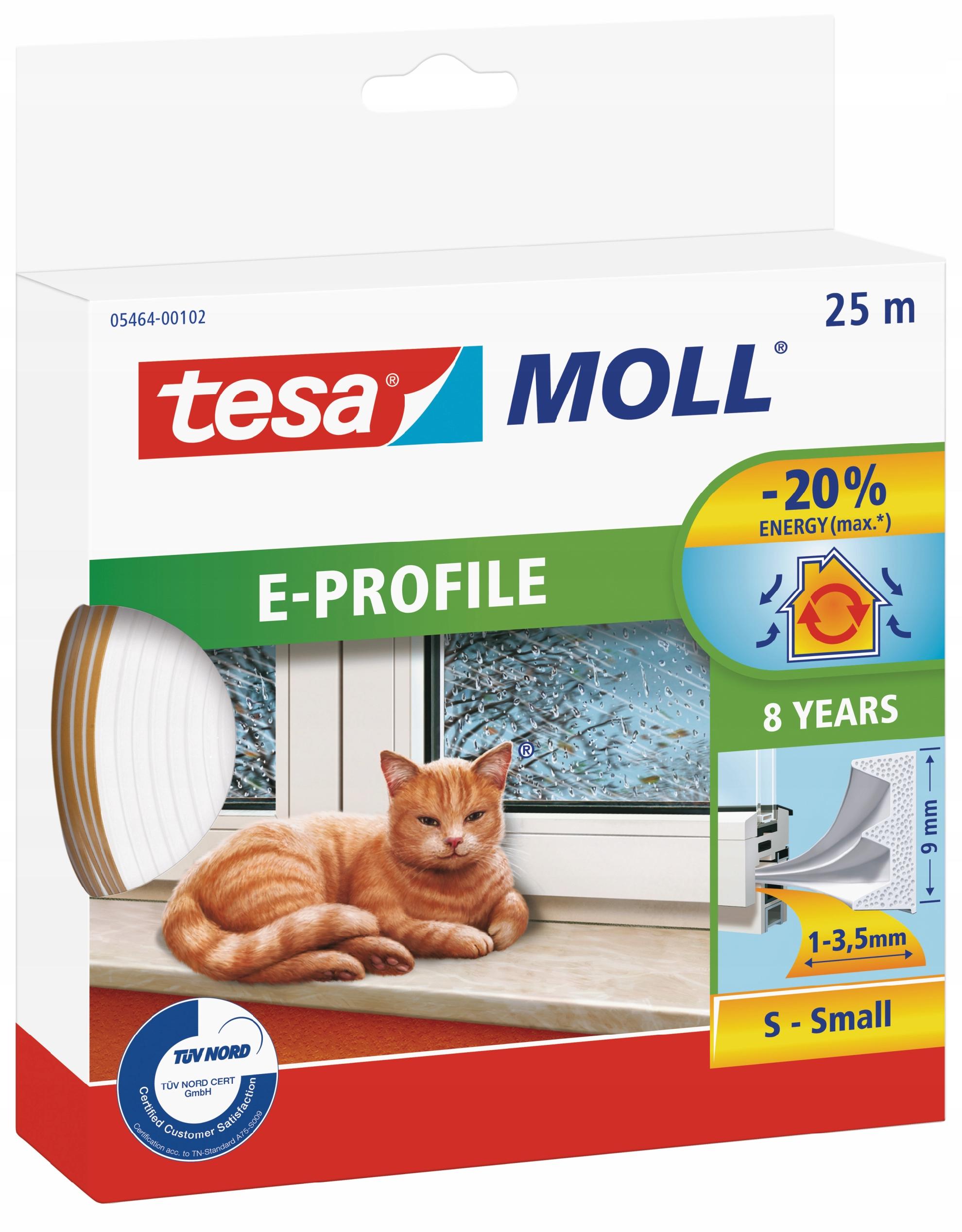 Uszczelka samoprzylepna do okien pcv tesa E 25m