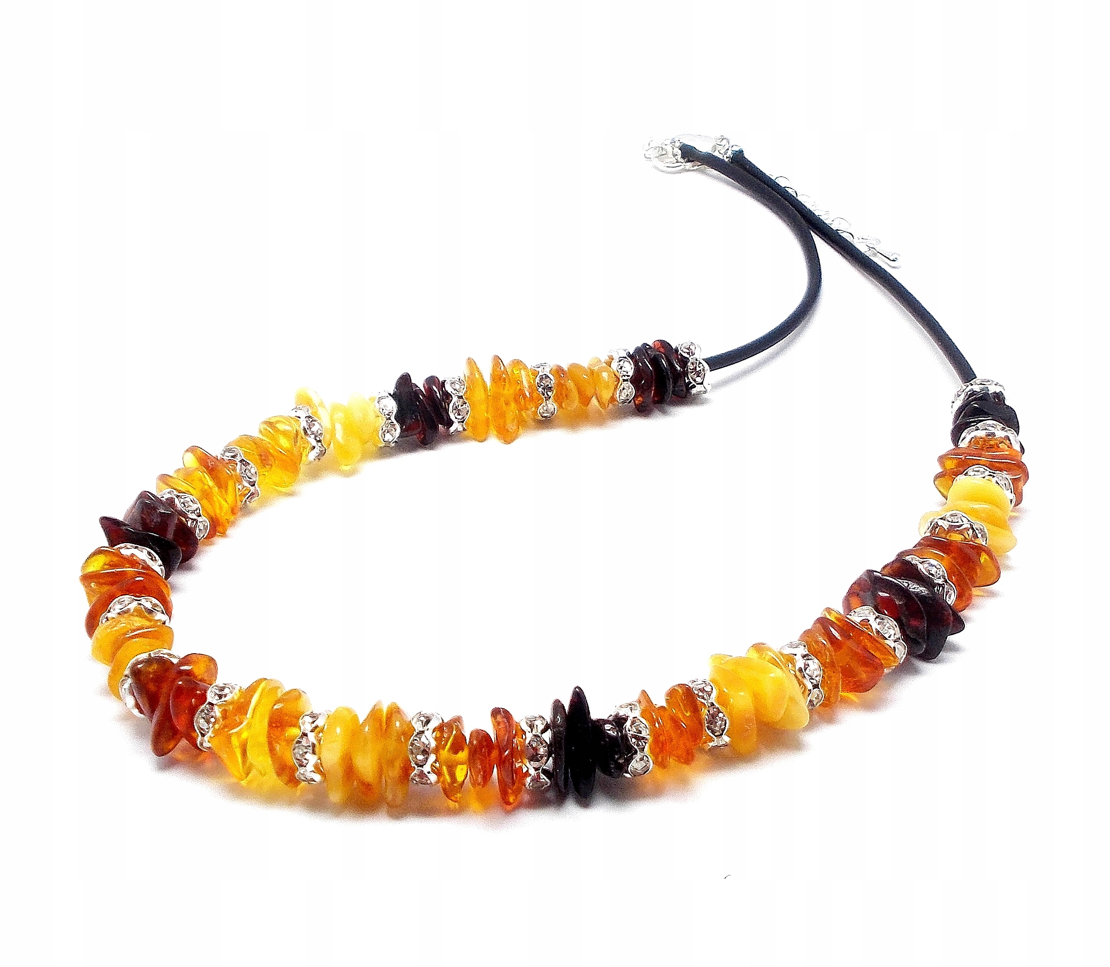 Naszyjnik Z Bursztynem