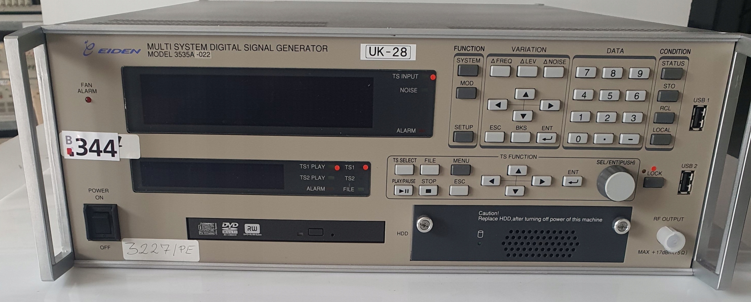 EIDEN 3535A-022 Multi Digital Signal NrB344 EAN (GTIN) 9780987624321