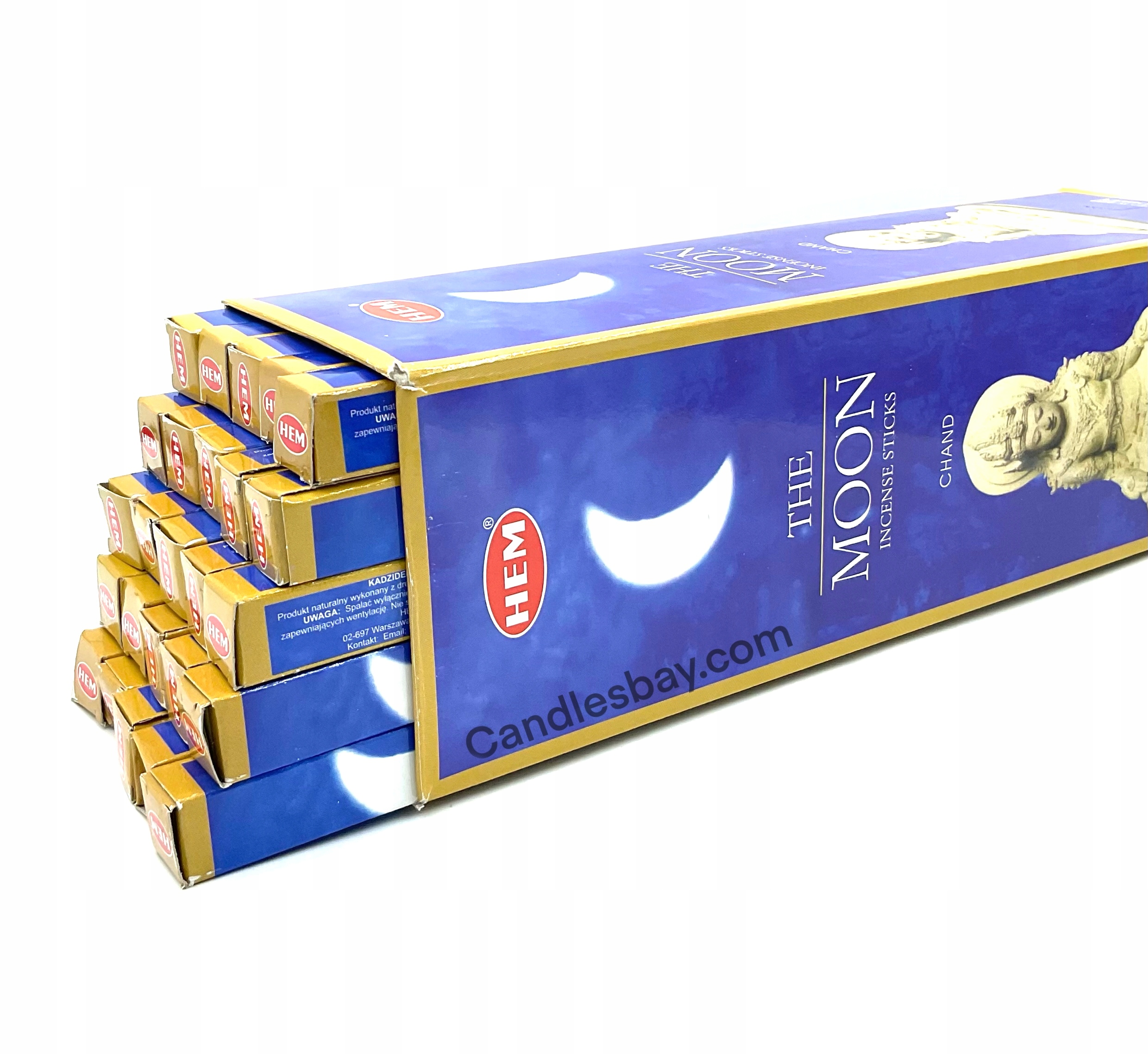 

Kadzidełka indyjskie Hem The Moon Księżyc 200szt