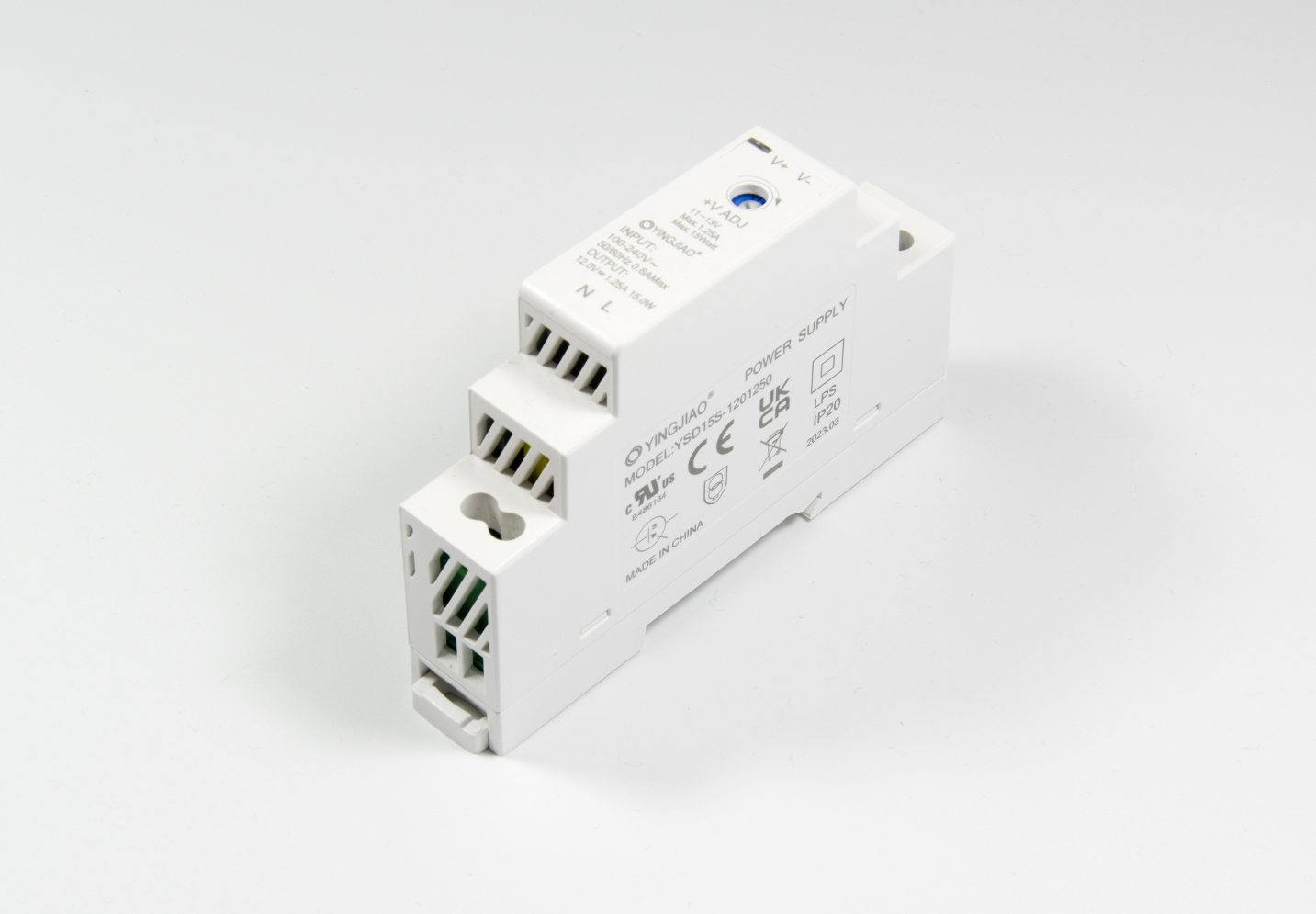 Zasilacz na szynę DIN 12V 1,25A 15W do taśm LED