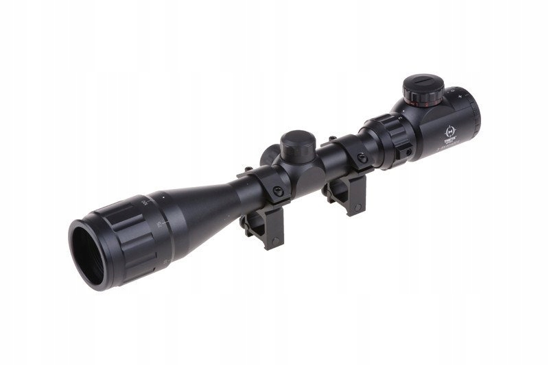 Luneta Theta Optics 3-9x40 Aoeg, do replik, wiatrówek, Ris