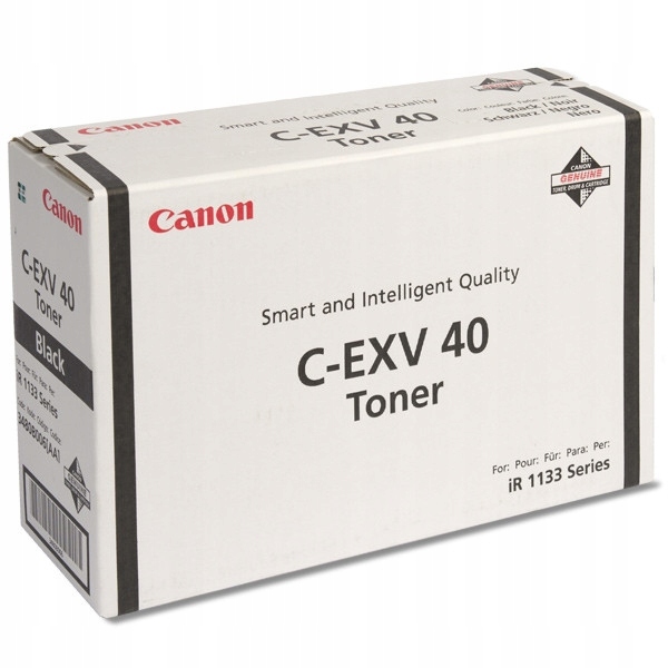 Toner Canon Bk C-EXV40 CEXV40 Originál