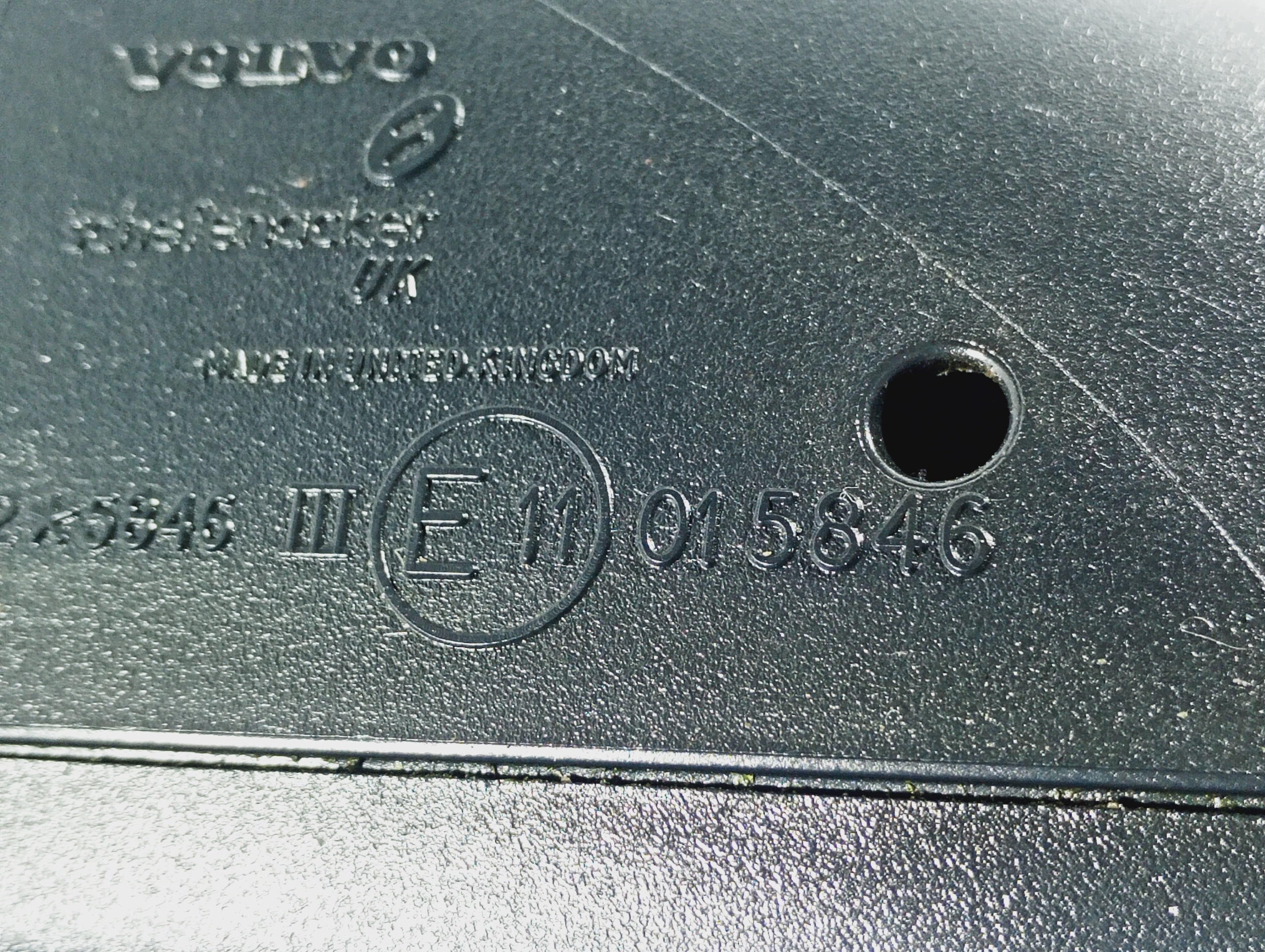 mirror left 7 PIN OE E11015846 code lakieru 446-46 VOLVO V70 2 II 01-07