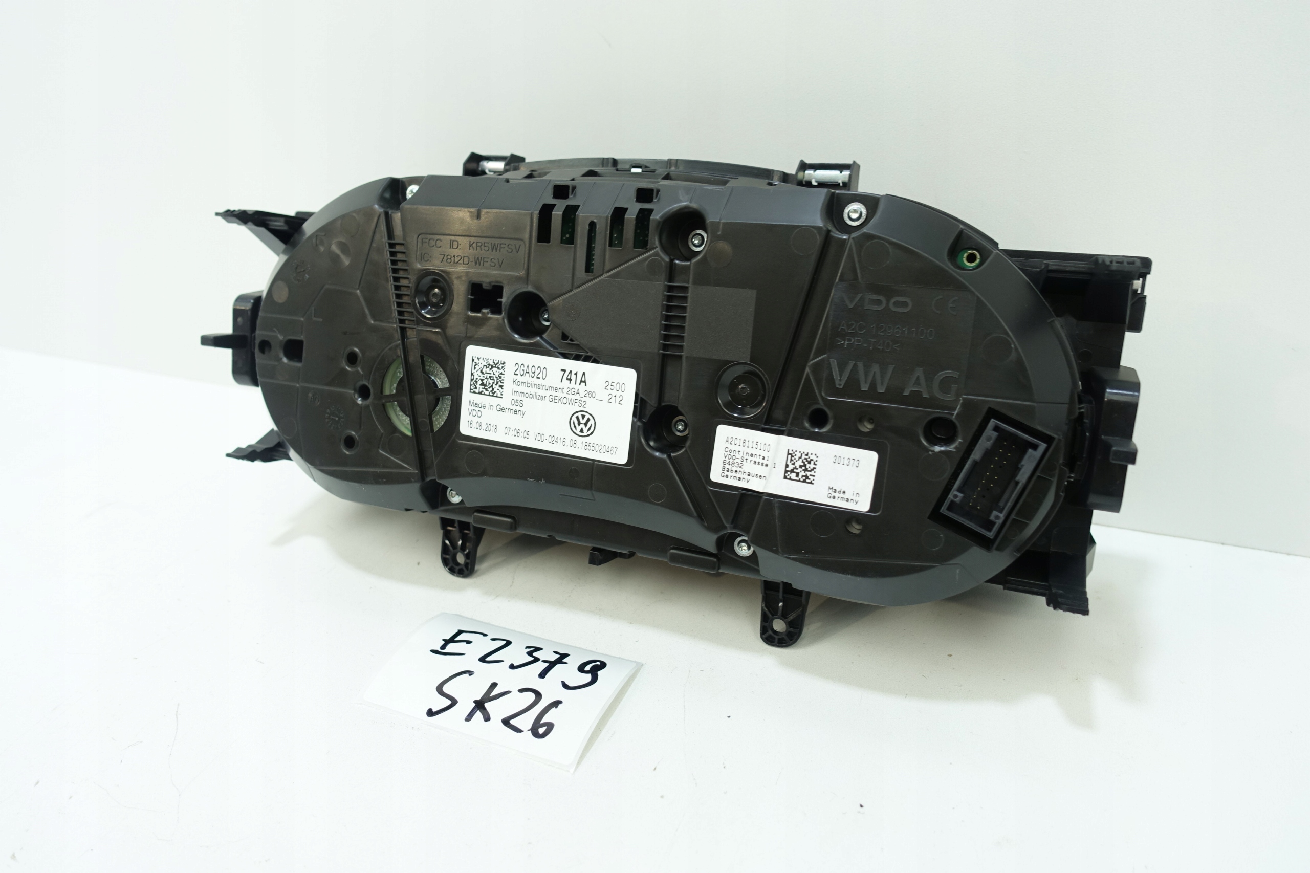 dials dials VW T-ROC 2GA 39936KM 2GA920741A
