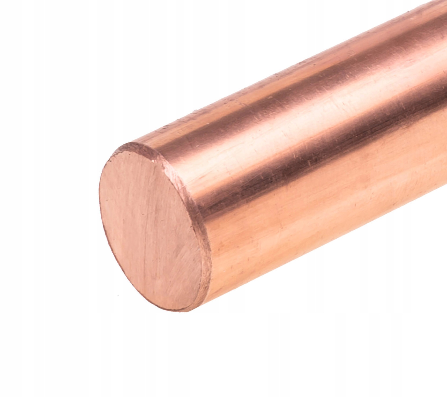 Měděná tyč váleček fi 50 mm x 1 mb 100 cm