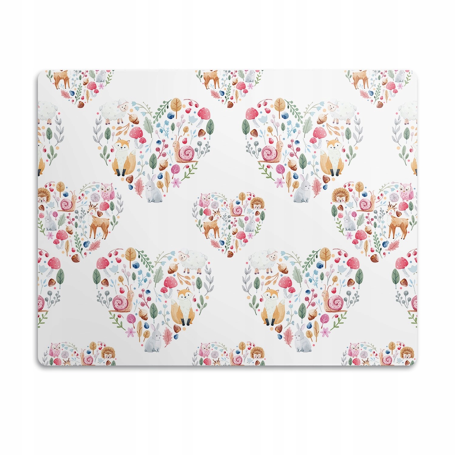 Levně Pro psa ochranná podložka pod misku Liška srdce 60x40 cm