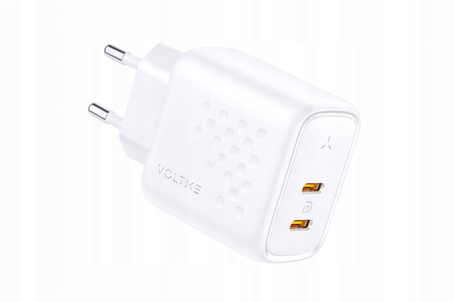 Adapter Usb Voltme Revo 45 Duo CC 45W Eu Biały