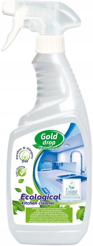 

Płyn do czyszczenia kuchni Eco Line Gold Drop