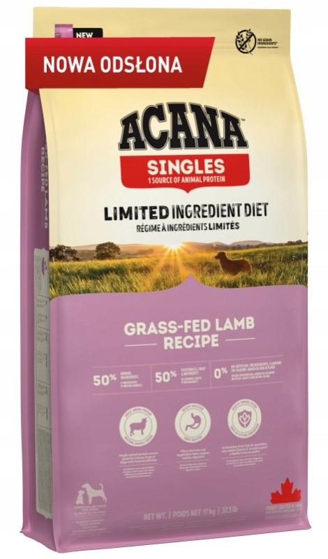 Acana Grass-Fed Lamb 17kg jagnięcina