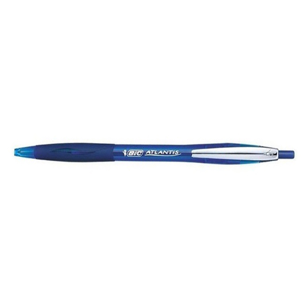 

Długopis Bic Atlantis Soft Metal Click Niebieski