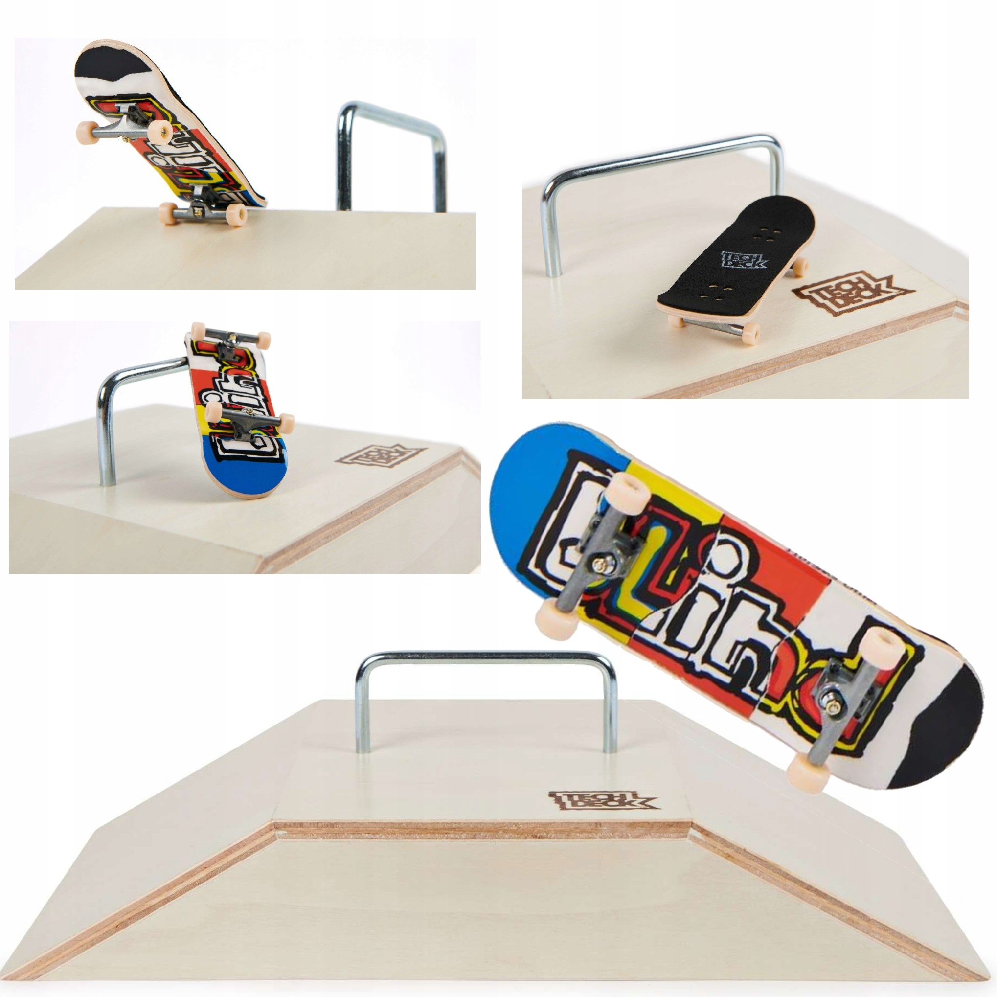 ZESTAW TECH DECK DREWNIANA RAMPA SHRED PYRAMID SPIN MASTER EAN (GTIN) 0778988418208