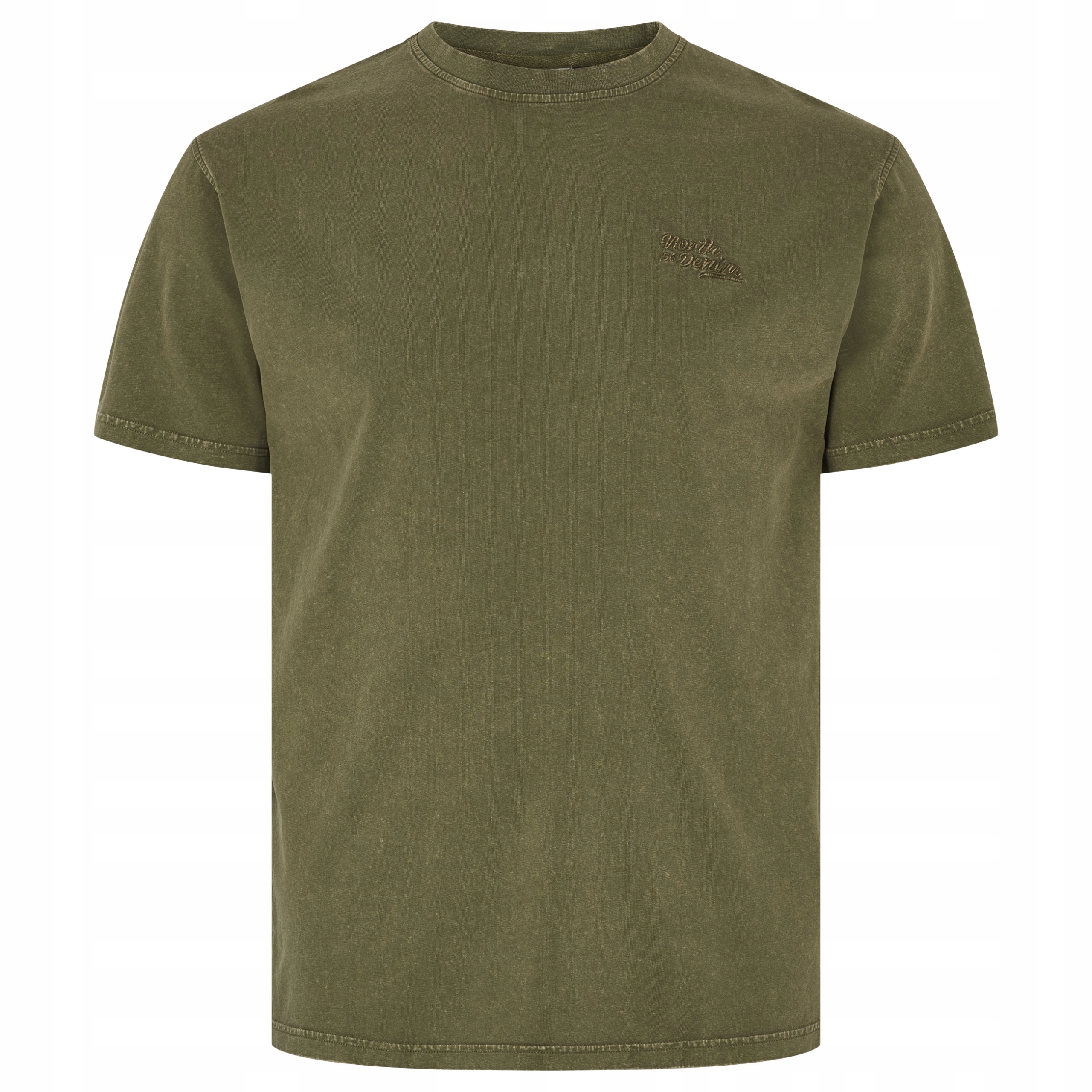 North 56 Denim Tričko Tričko Velké Velikosti Olivová 2XL