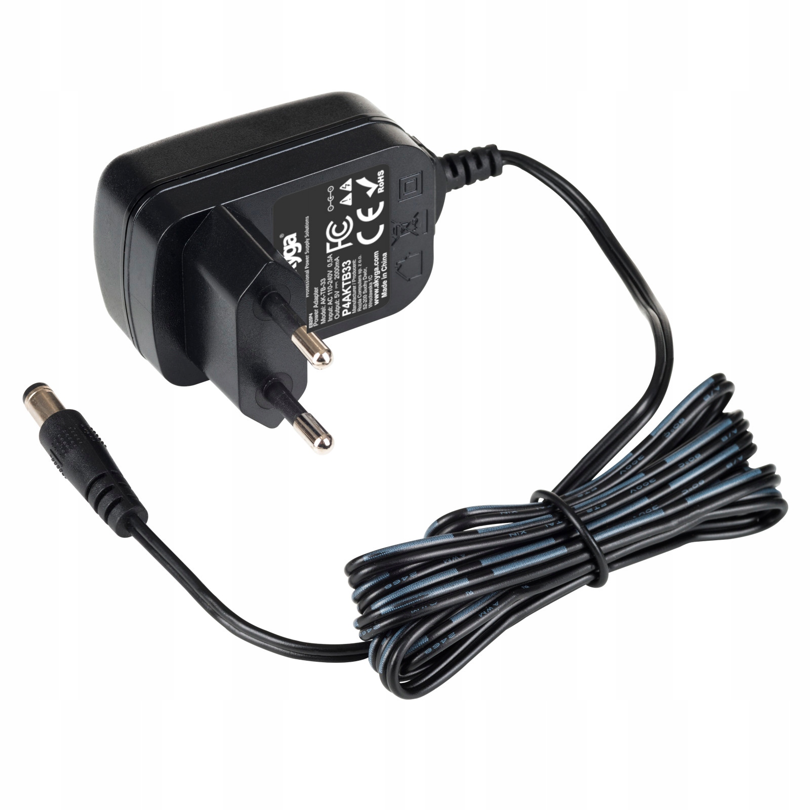 Zasilacz 12V z wtyku USB - 5V na 12V - DC 5.5/2.5mm