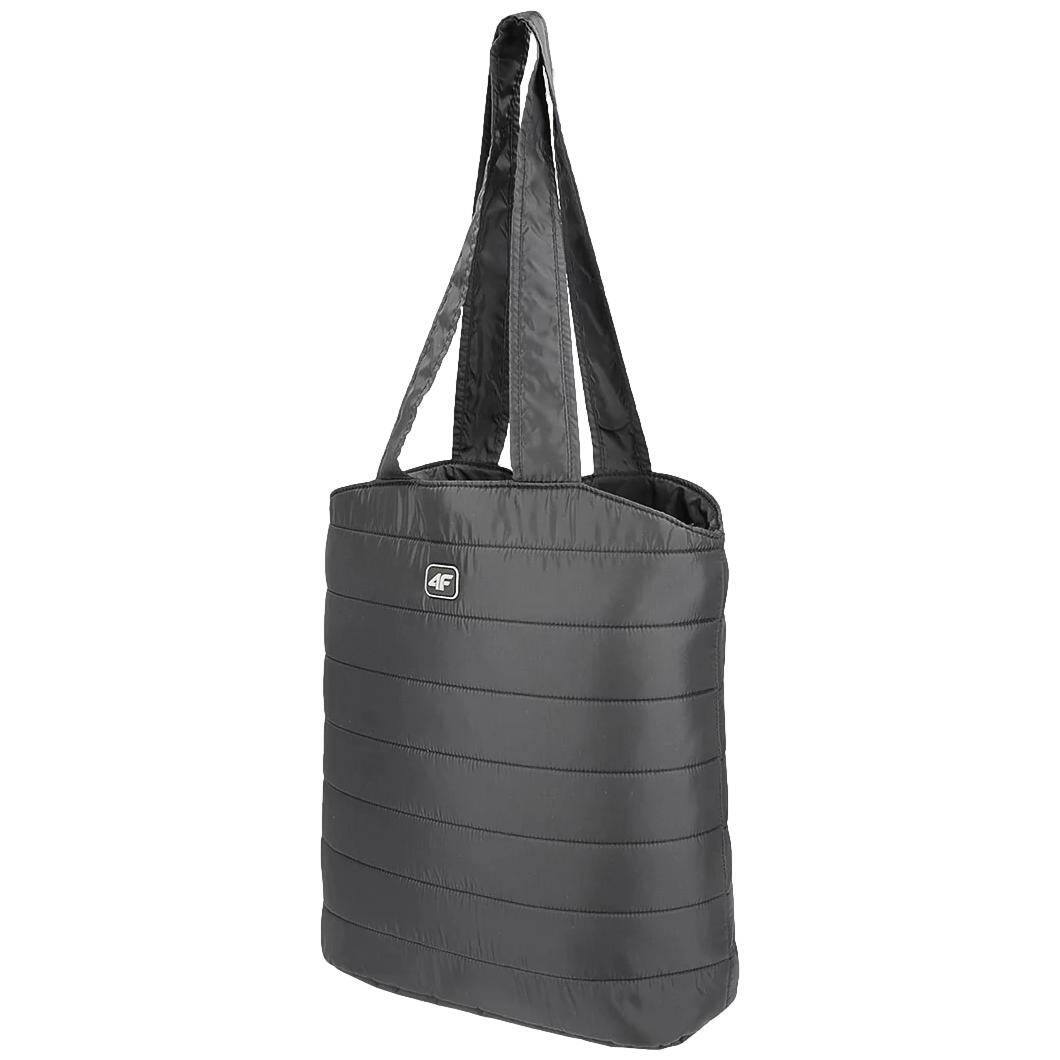 Torba na ramię Sportowa Miejska Shopper 4F AW23ASBGF027 czarna Marka 4F