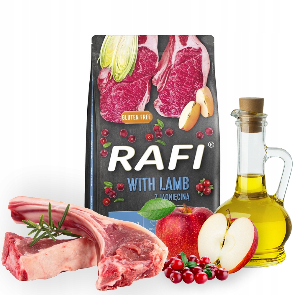 Rafi Adult Lamb 10kg z Jagnięcina karma dla psa