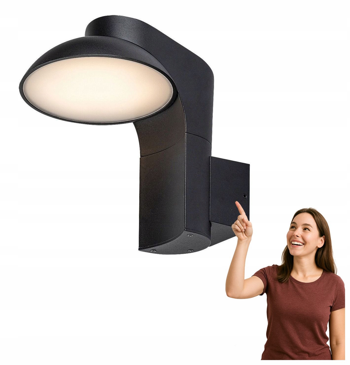 Venkovní nástěnné Led svítidlo 12W Wengen 77148 Rabalux