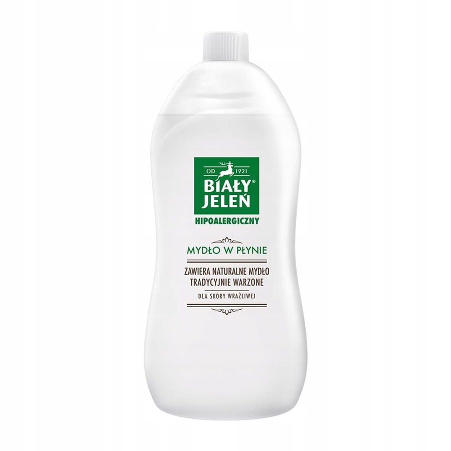 

Mydło Biały Jeleń W Płynie Zapas Naturalne 1L
