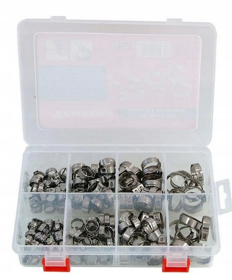 КОМПЛЕКТ ХОМУТОВ С ОДНИМ УХОМ + ПЛОСКОГУБЦЫ