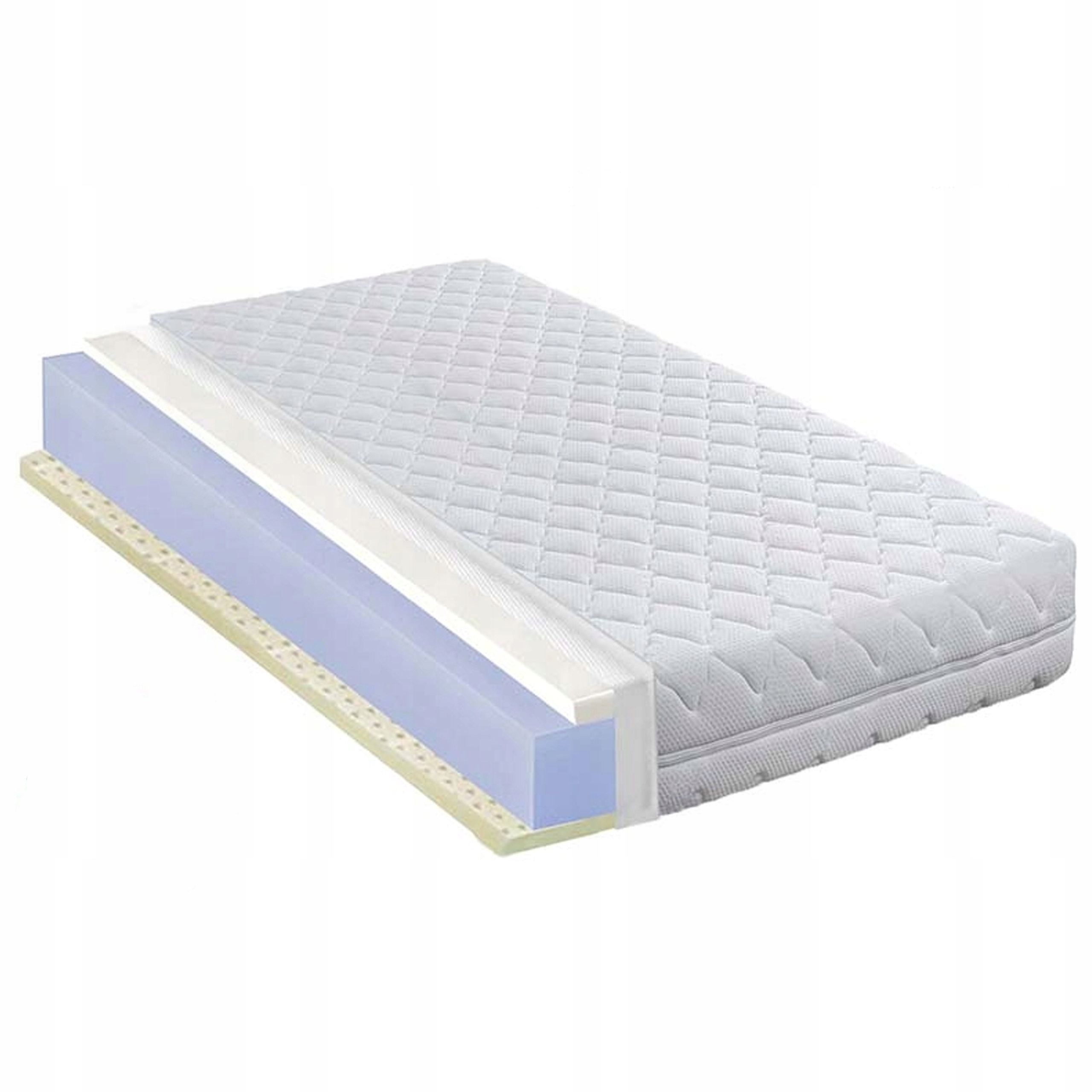 160X180 Tvrdý Matrac S Latexom A Visco Penou 26 CM