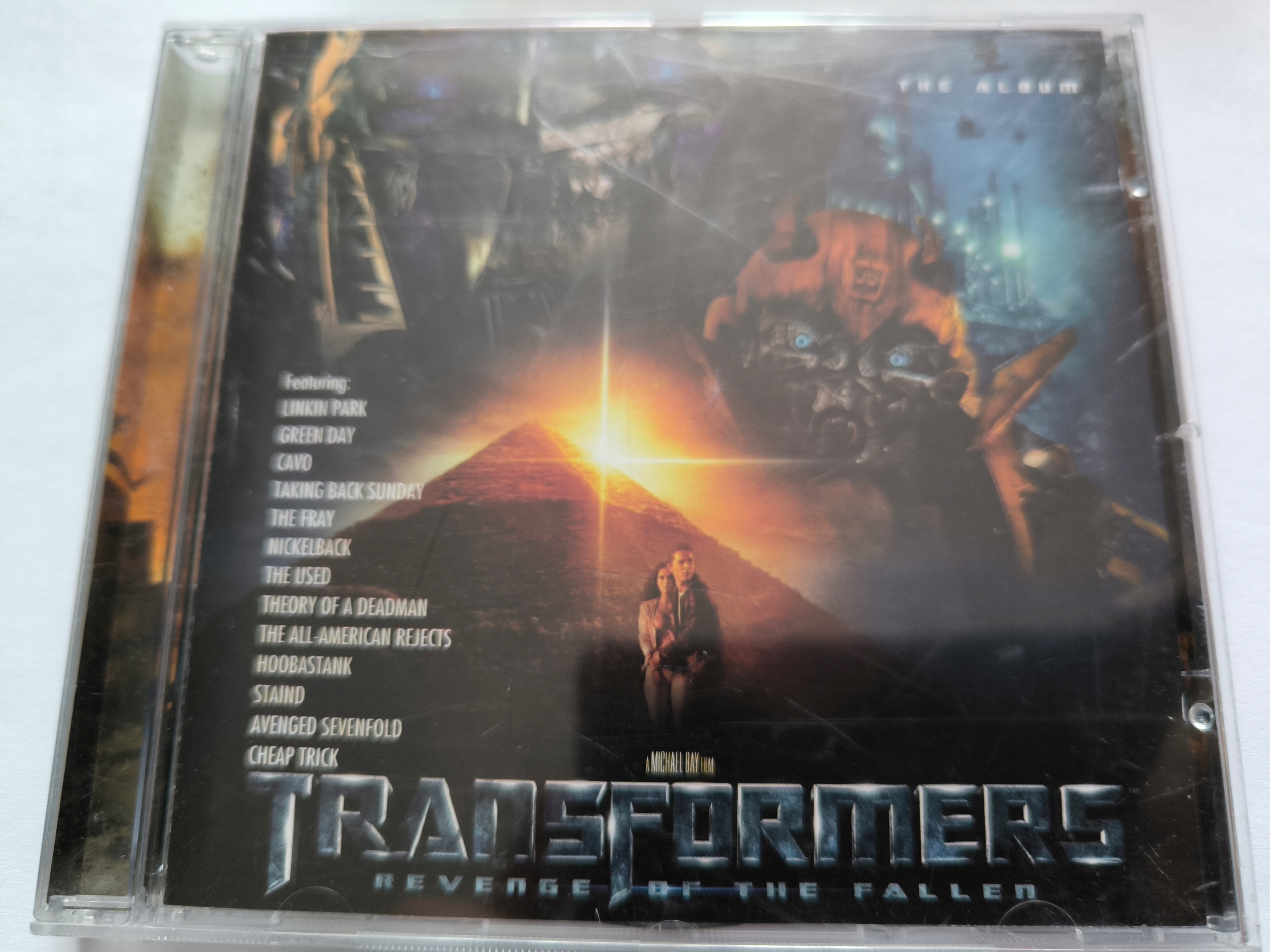 TRANSFORMERS REVENGE OF THE FALLEN CD LINKIN PARK GREEN DAY NICKELBACK  17948982990 - Sklepy, Opinie, Ceny w Allegro