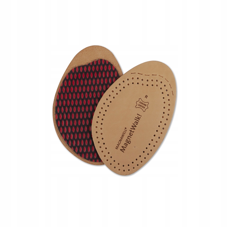 Poloviční vložky Kožené magnetické vložky do bot 36-37