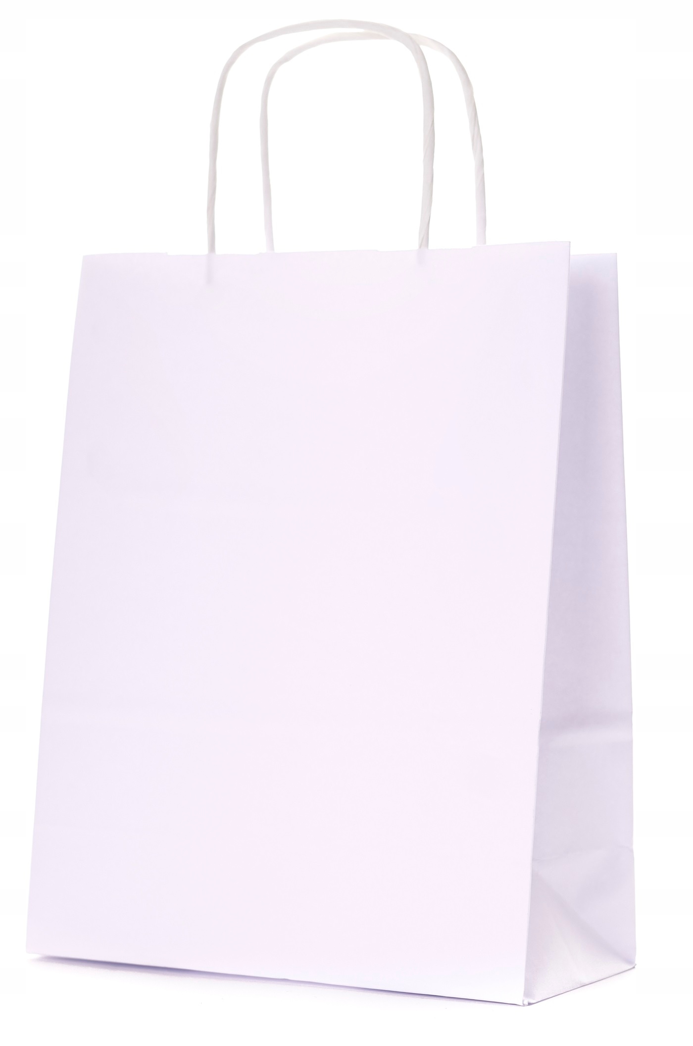 

Torby papierowe małe Białe 18x8x22 cm a5 50 sztuk
