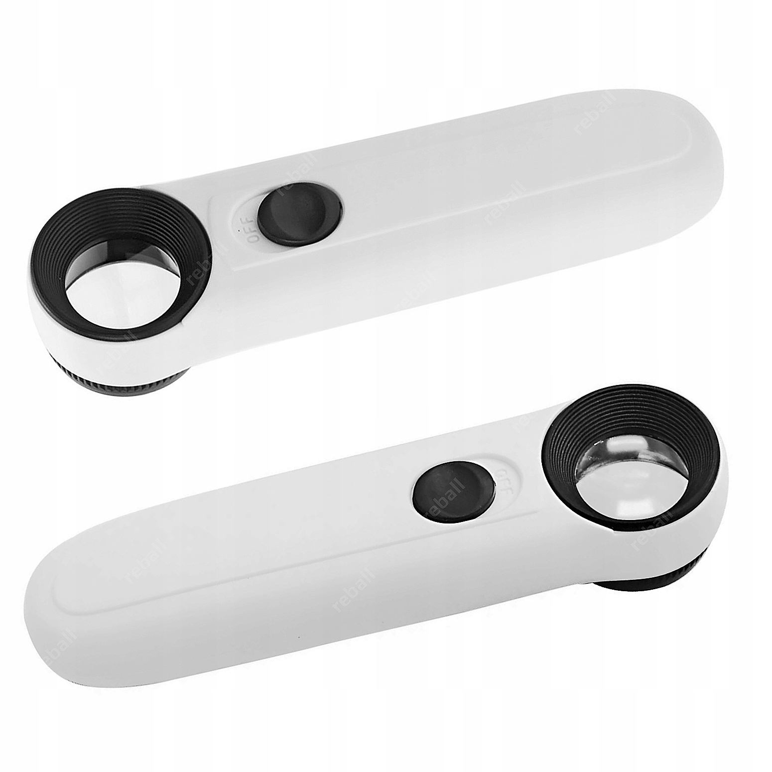 PROFESJONALNA LUPA POWIĘKSZAJĄCA 40x 21mm PODŚWIETLENIE 2x LED