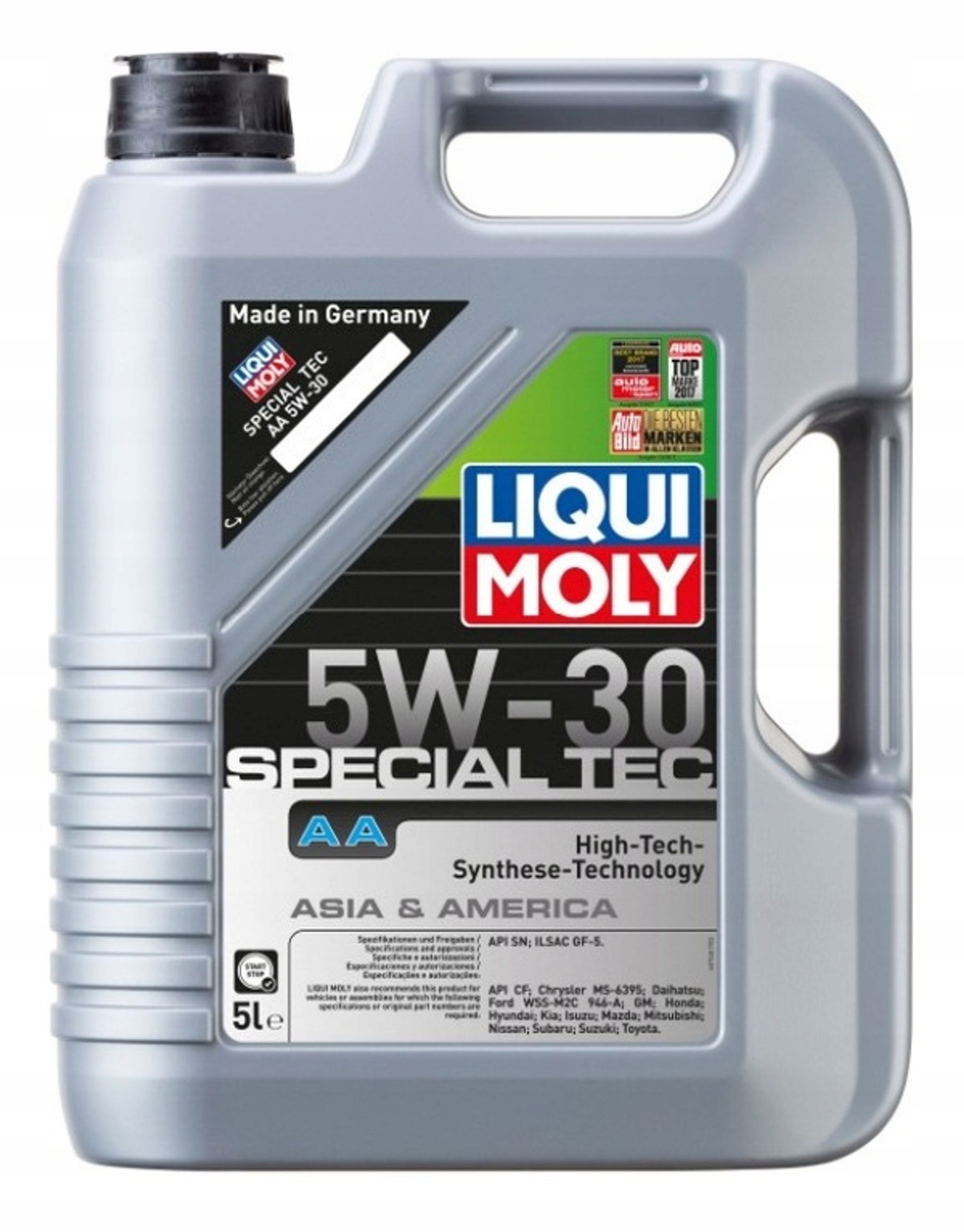 Olej Liqui Moly 5V30 5 L Special Tec Aa LM7530 Liqui Moly