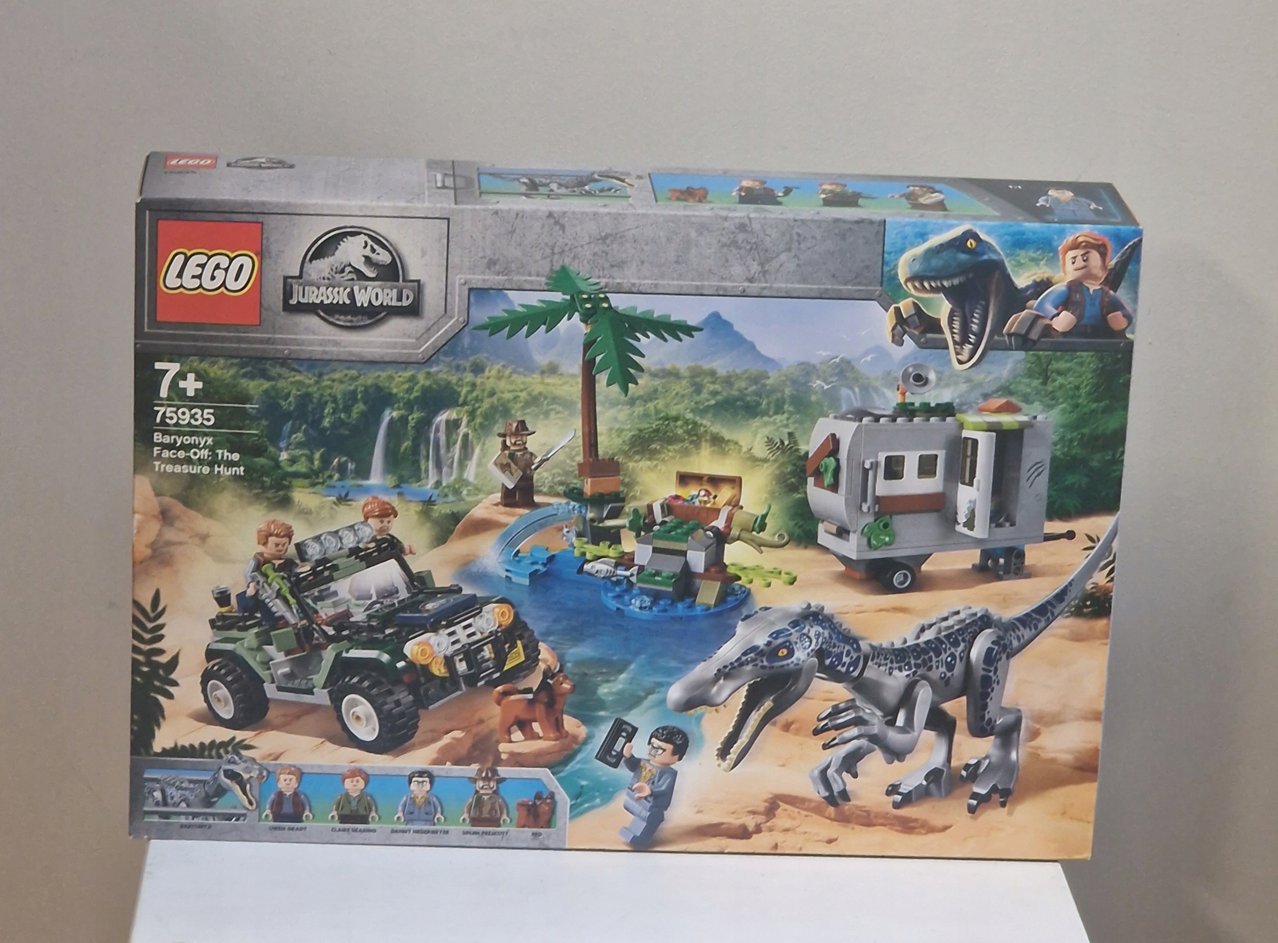 Lego Jurassic World 75935 Starcie z barionyksem