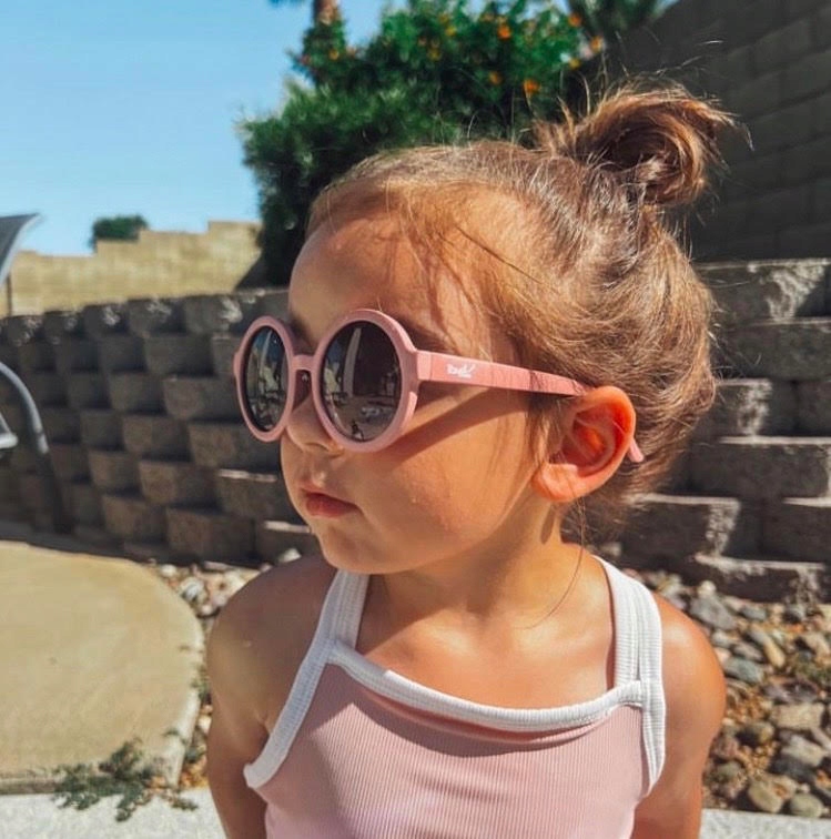 Okulary Przeciwsłoneczne Dziecięce Real Shades Vibe Mauve 4-7 lat Kod producenta 4VIBMVE