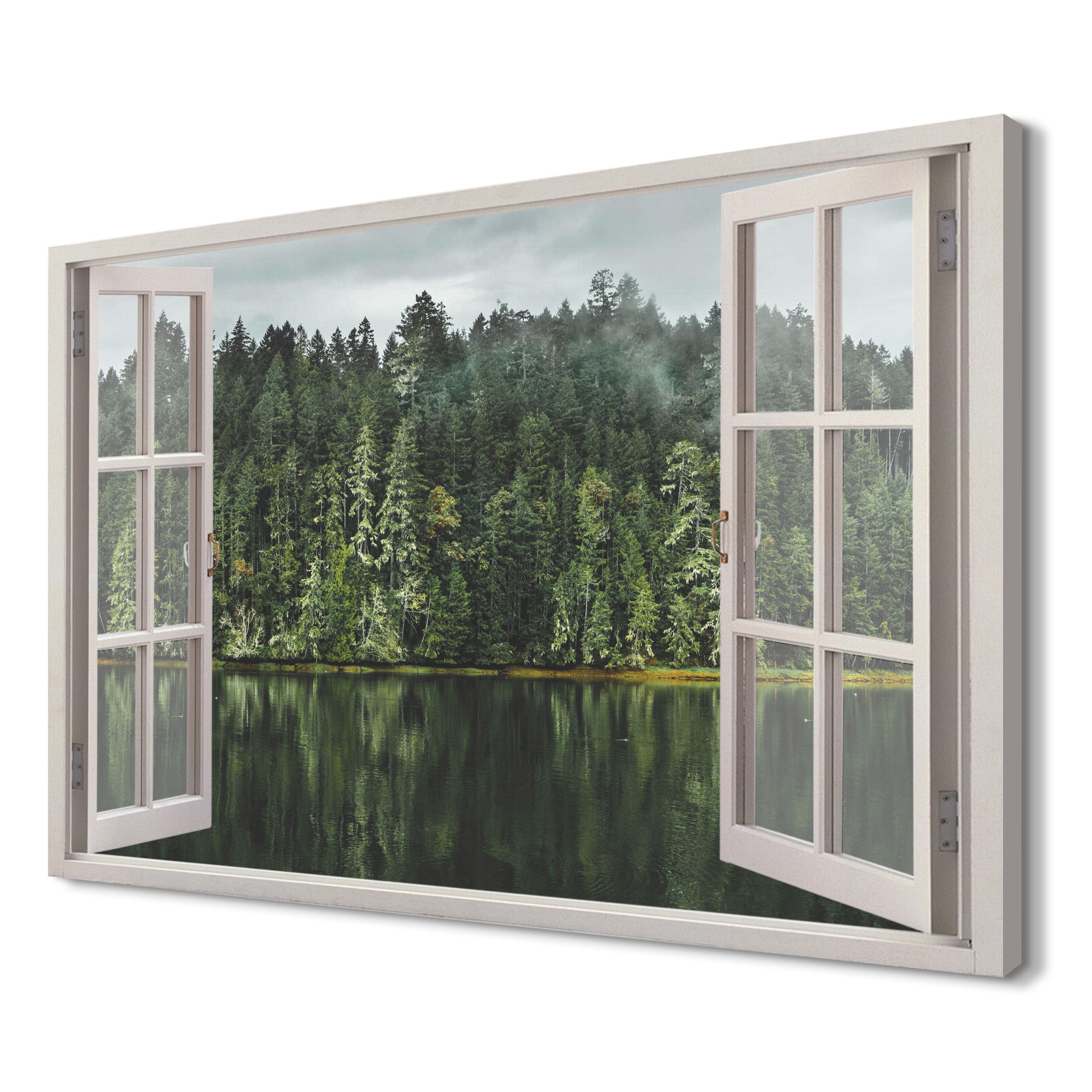 

Las jezioro Foto-obraz canvas 3d 120x80 do pokoju