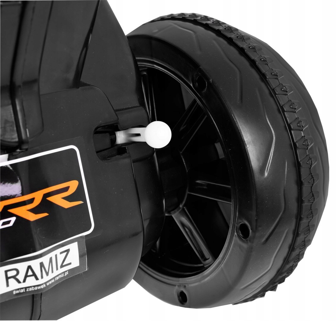 Motorek Rowerek Pchaczyk Pomarańczowy Szerokość pojazdu 39 cm