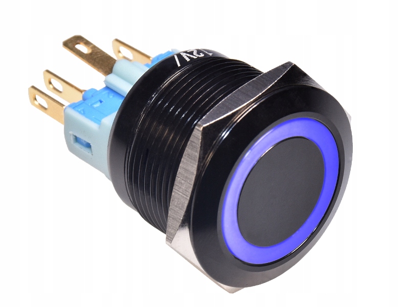 

Przełącznik wandaloodporny bistabilny 22mm niebies