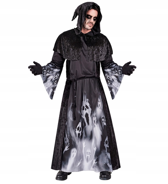 Kostým Temný Kosař Pro Dospělé Pánský Převlek Halloweenský Kostým XL