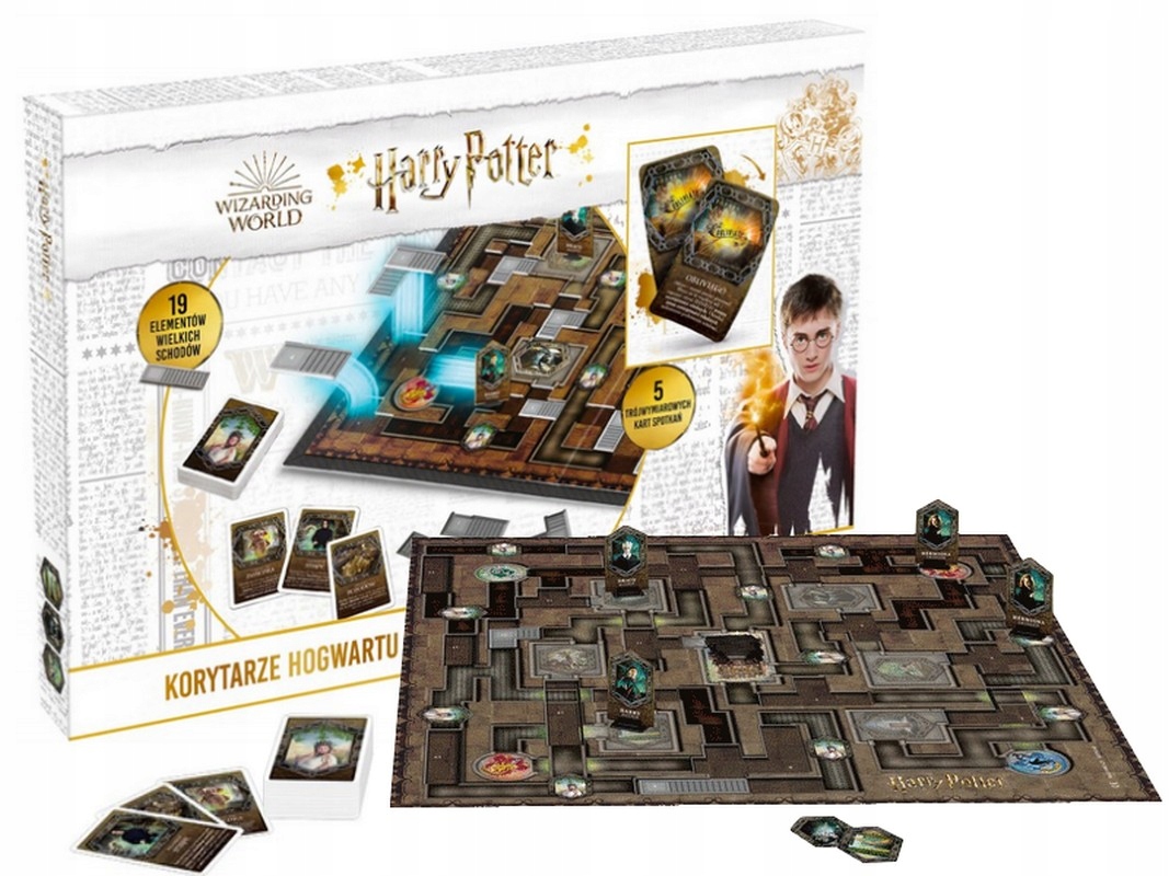 HARRY POTTER GRA PLANSZOWA KORYTARZE HOGWARTU