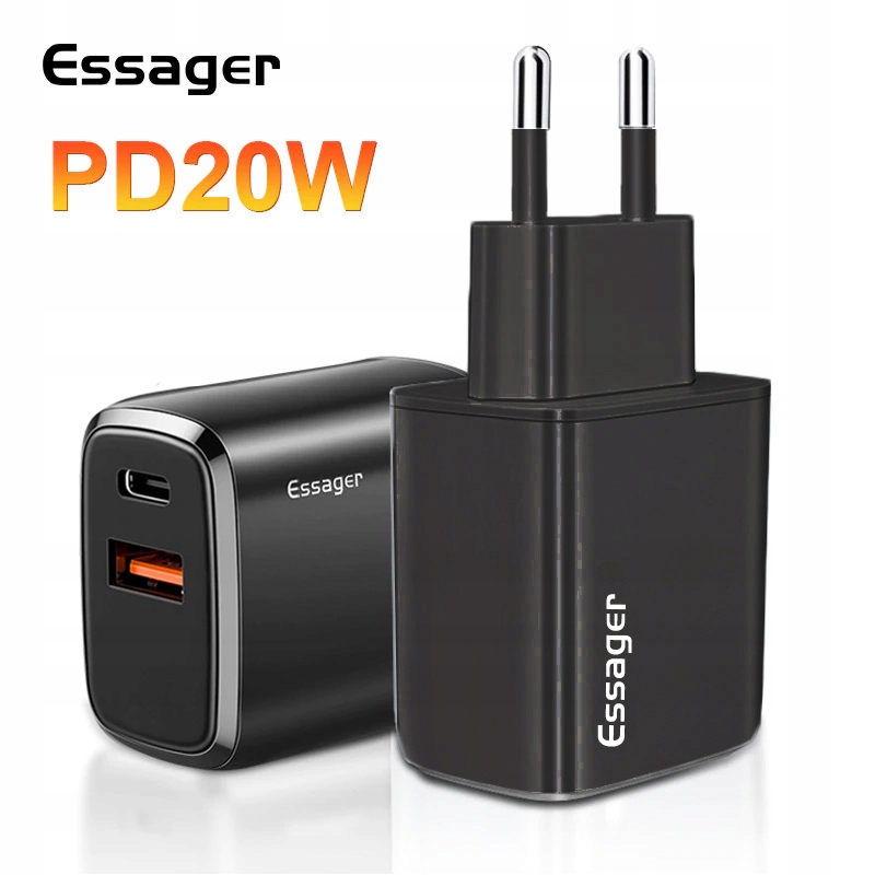 Szybka ładowarka USB-C PD 20W do iPhone 12 13 PRO EAN 6973167633449