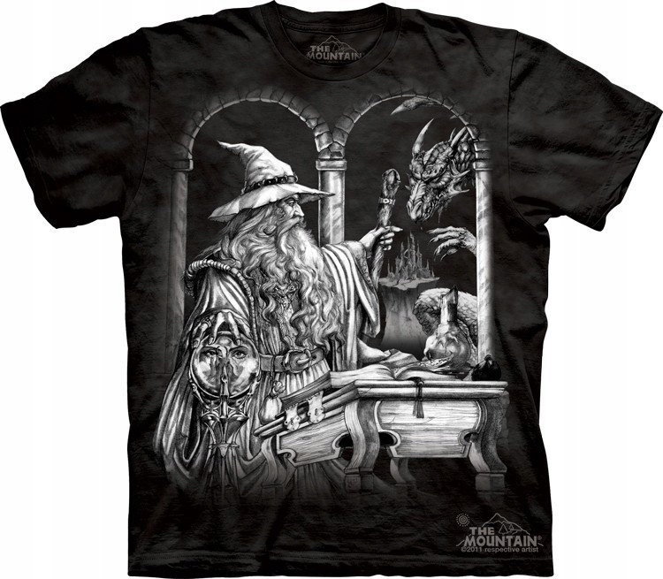 Tričko Wizard & Dragon černé The Mountain XL