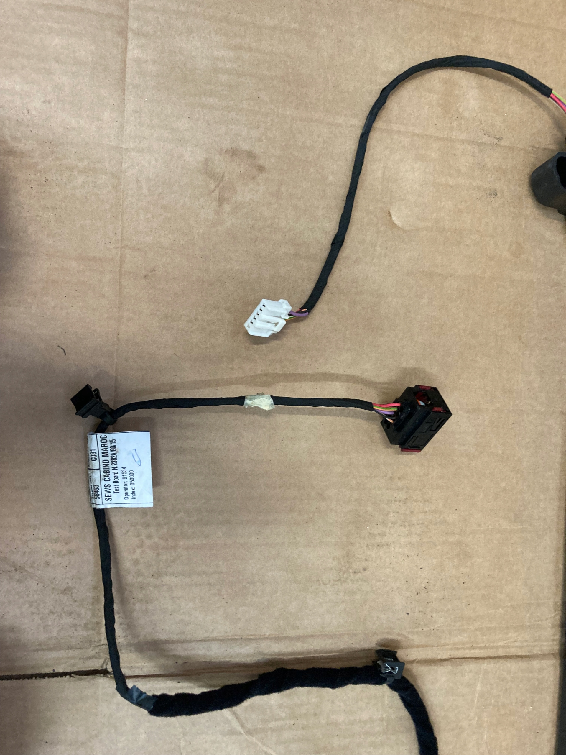 DUCATO JUMPER BOXER 06- wiring bundle door TYLNYCH PRAWYCH 270
