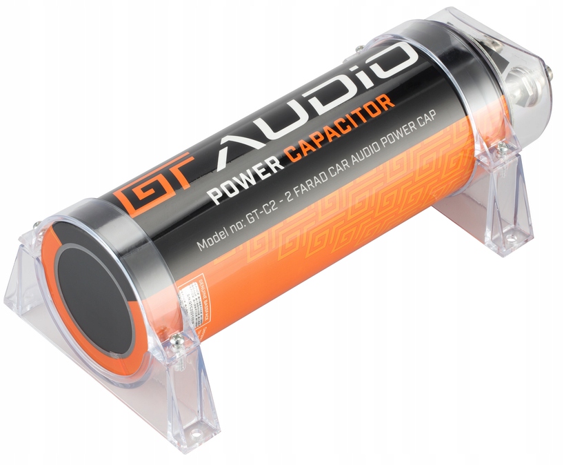 KONDENSATOR Car Audio Bassface GT-C2 2F do 1000W RMS WYŚWIETLACZ LCD