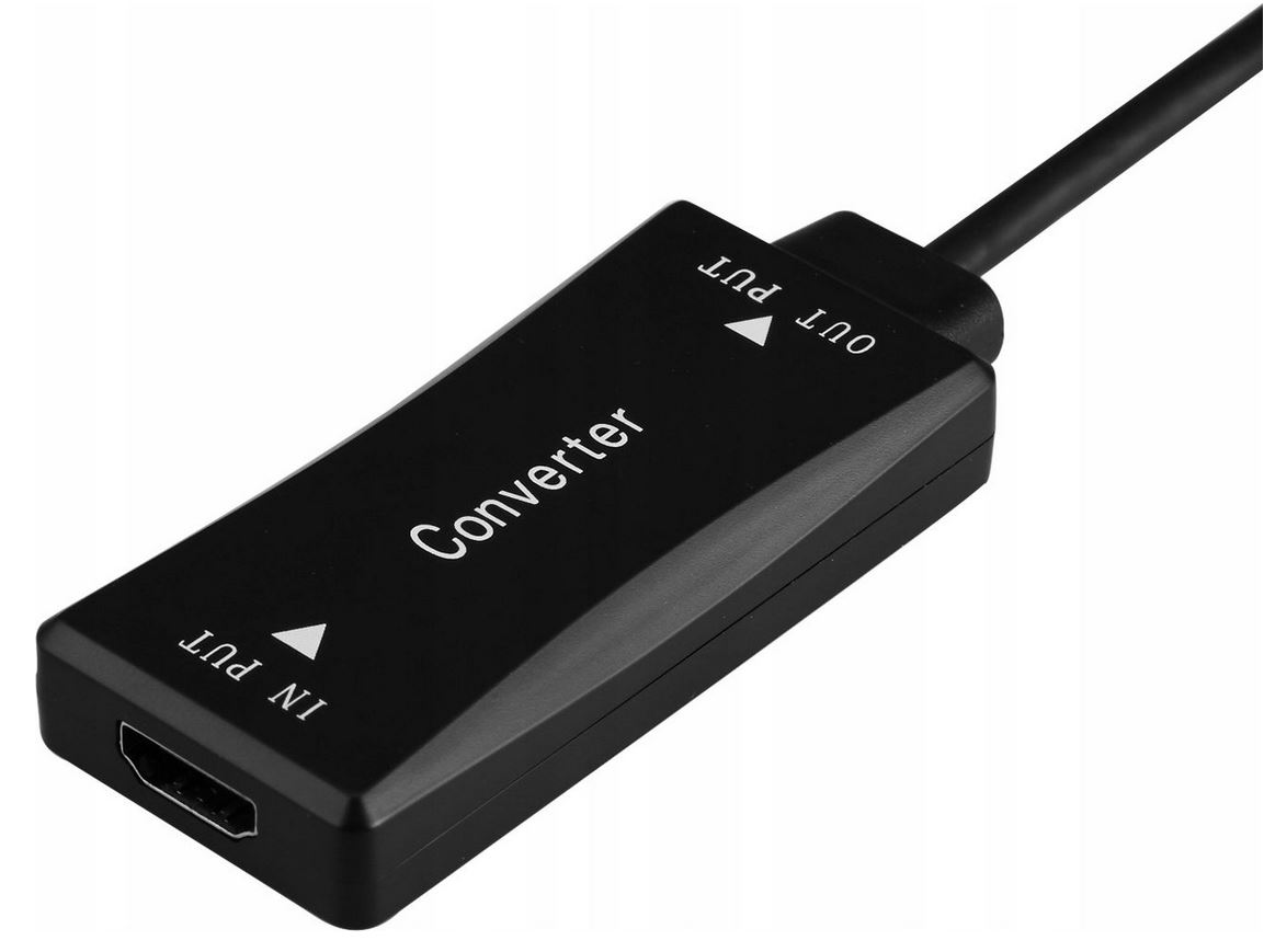 A/Adapter Konwerter HDMI DisplayPort DP 4K@30Hz Długość kabla 6.9 m