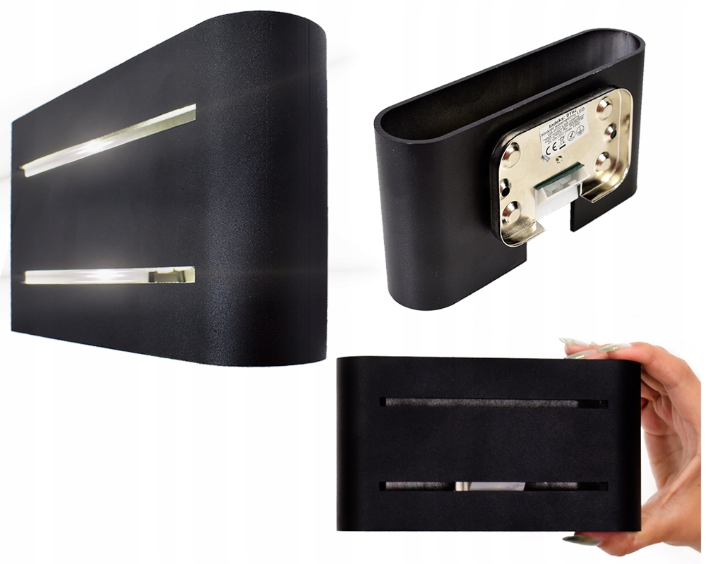 

Lampa ścienna salon korytarz kinkiet Led Góra-dół