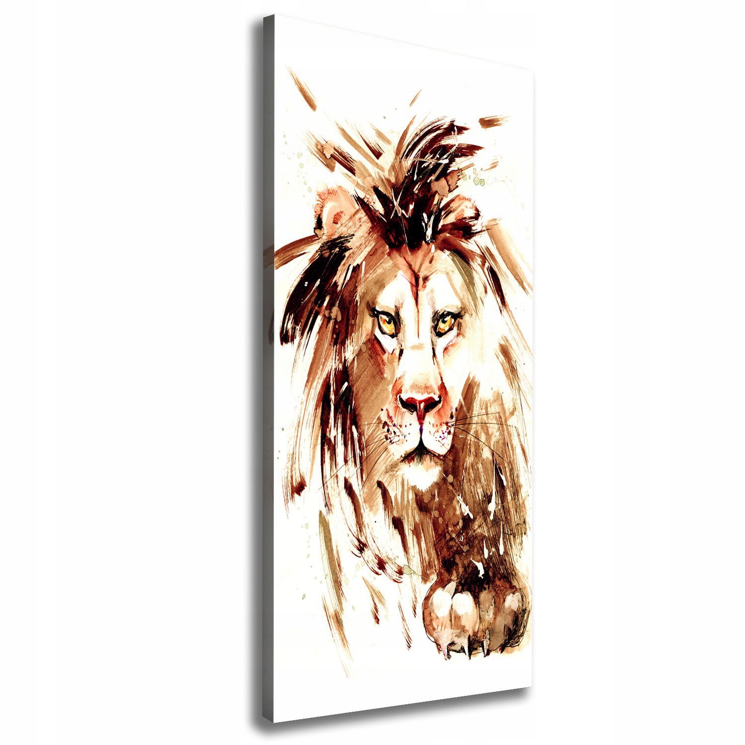 

Foto obraz canvas na ramie do salonu Lew 50x125 cm