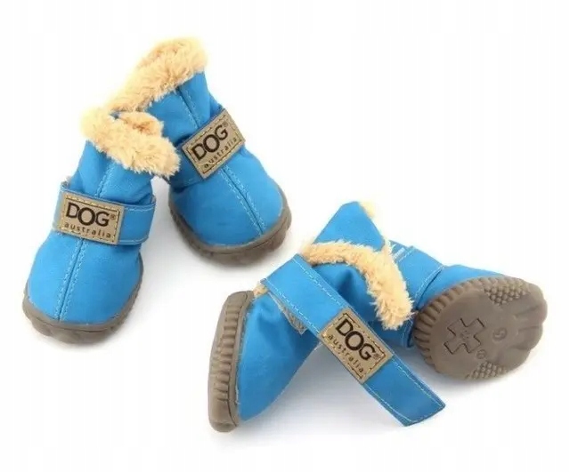 Levně Zolux boty pro psa T2 4,5 x 3,5 cm výška svršku 7 cm modré