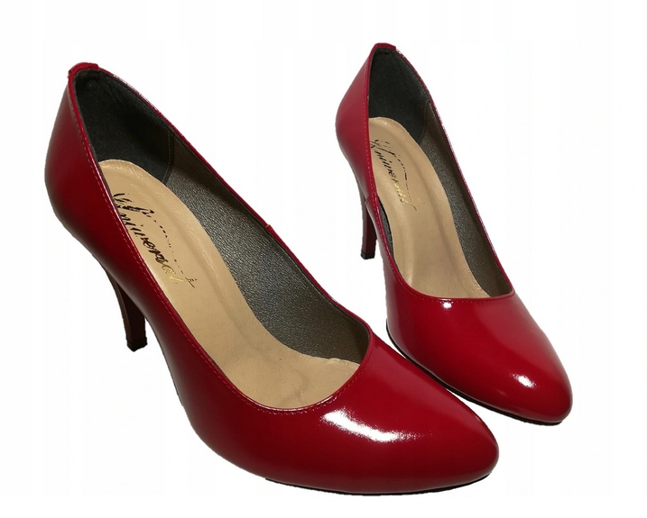 

72. Uniwersał zgrabne eleganckie czółenka s. nat.