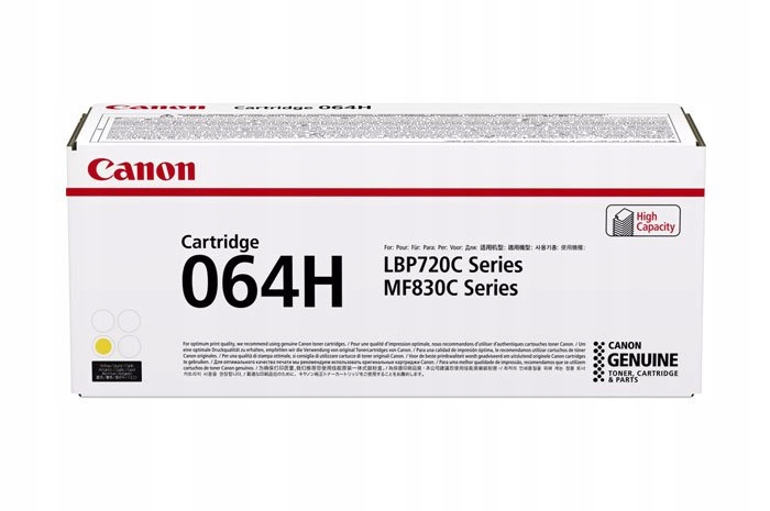 Originálny toner Yellow Canon LBP722, MF832 (CRG064H, CRG-064H, 4932C001)