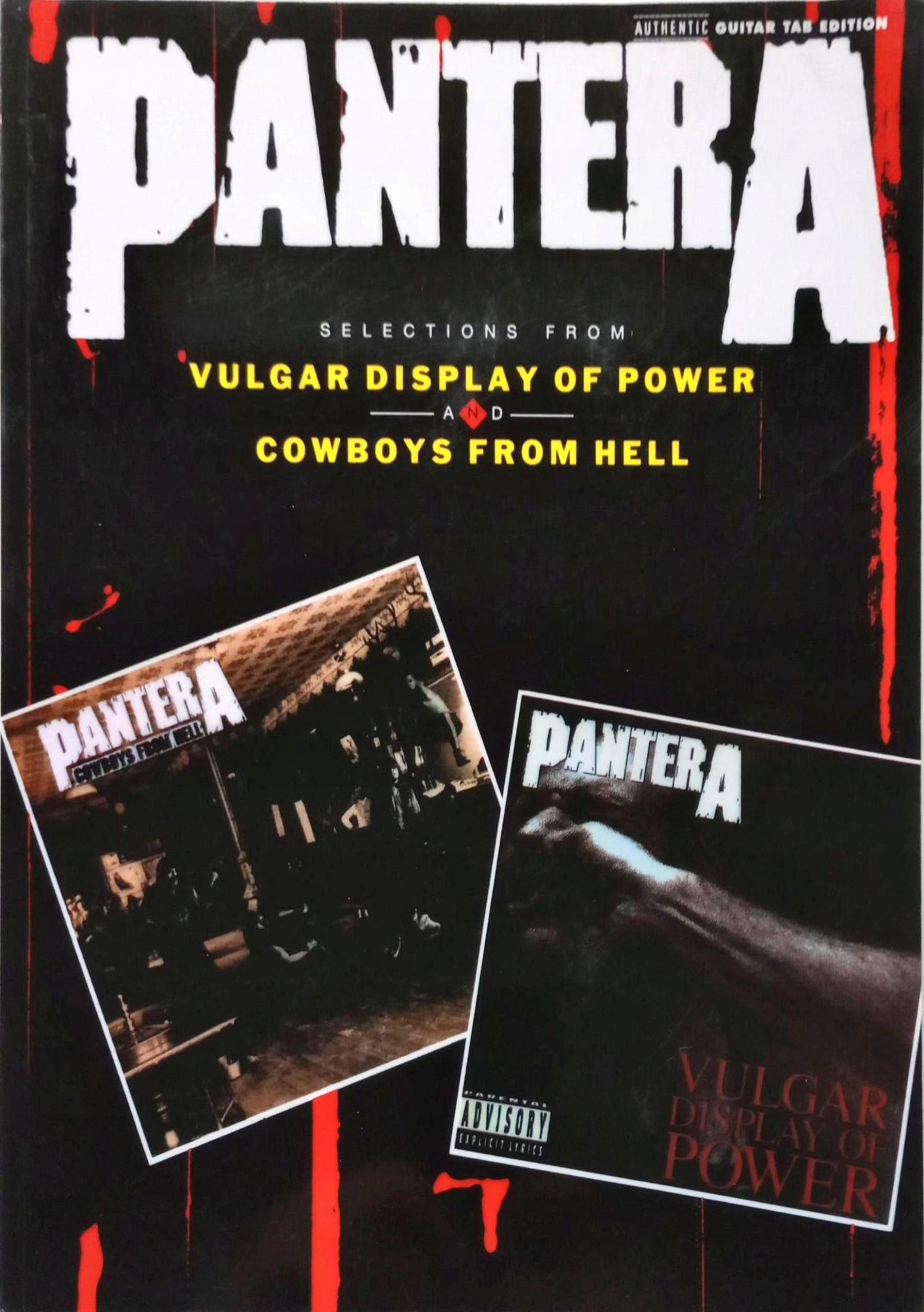 PANTERA VULGAR DISPLAY OF POWER GUITAR TAB 40 zł Allegro.pl