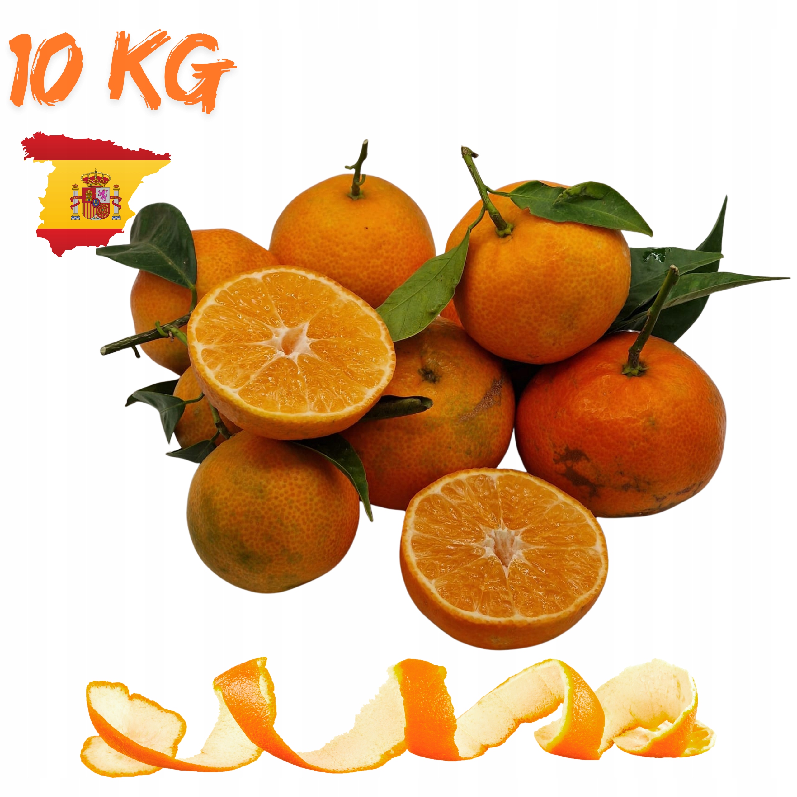 Levně 10 Kg Prémiové Čerstvé Přírodní Pomeranče Ze Španělska