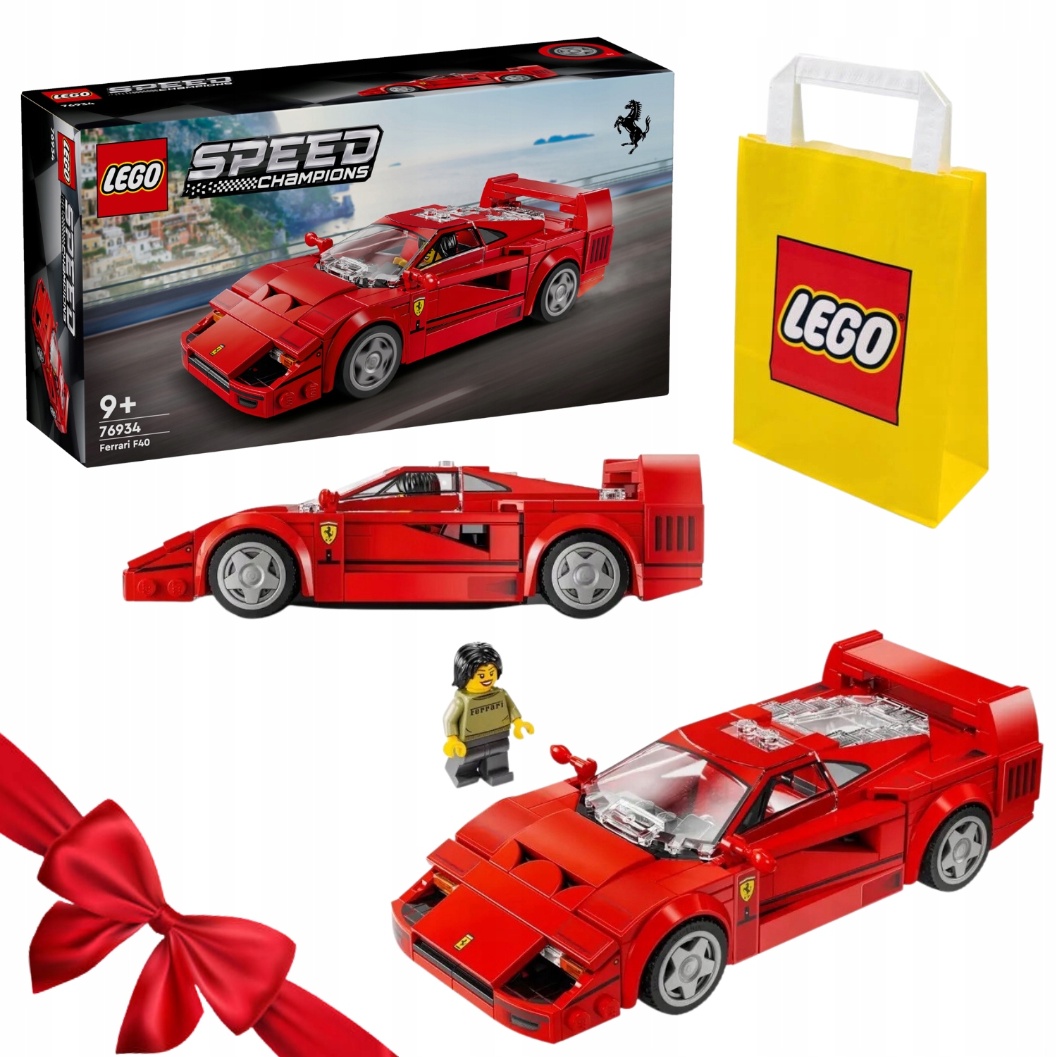 Zestaw Klocków Lego Speed Champions 76934 Supersamochód Ferrari F40
