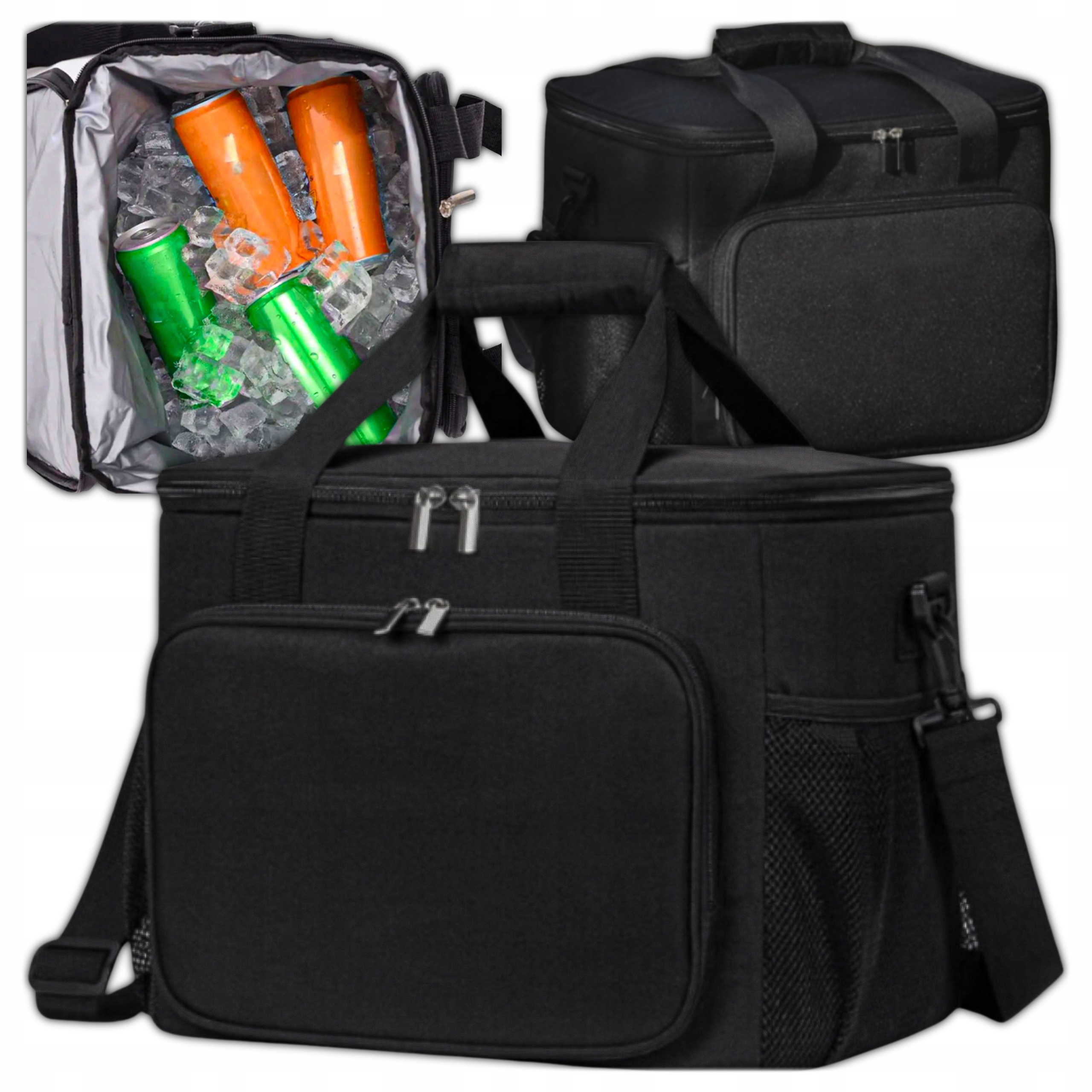 Torba Termiczna Plażowa Piknikowa lodówka Turystyczna Duża 28L Lunchbox